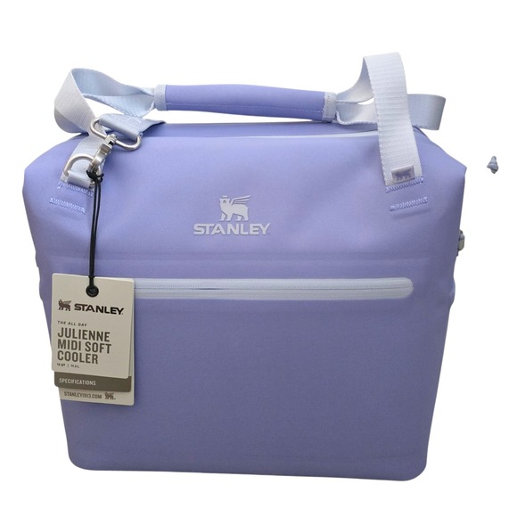 Stanley Julienne Midi Soft Cooler 12QT Iris Purple Insulated Leakproof Bag NEW - Picture 2 of 10